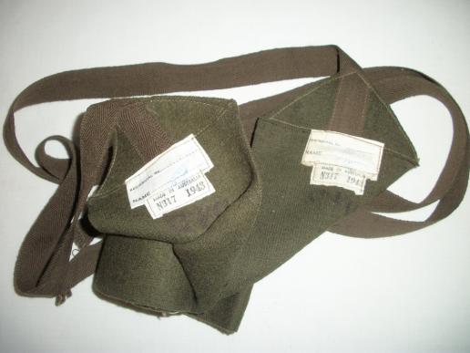 PAIR WW2 AUSTRALIAN PUTTEES DATED 1943