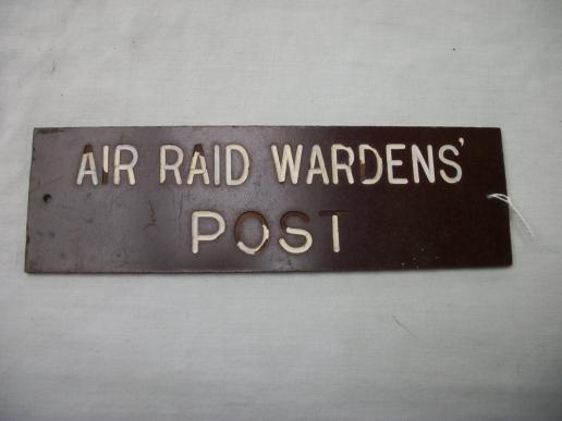 BAKELITE ARP POST DOOR SIGN