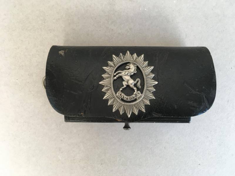 33rd KENT RIFLE VOLS CROSS BELT POUCH