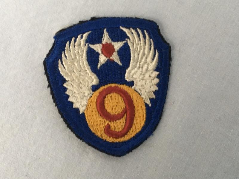 US ARMY AIR FORCE 9th AIR FORCE PATCH