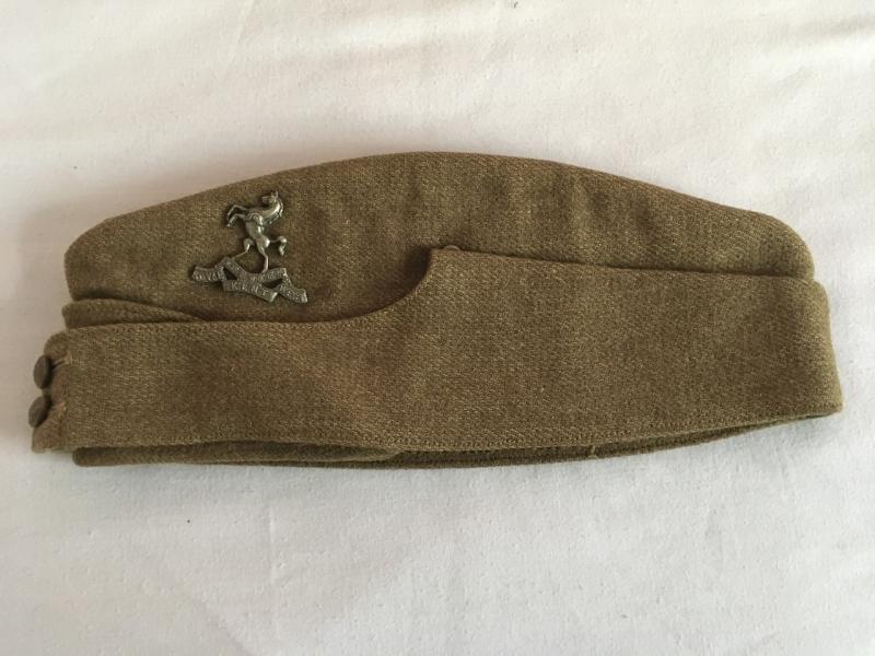 EARLY RWK KHAKI SIDE CAP WW1 - 1920’s