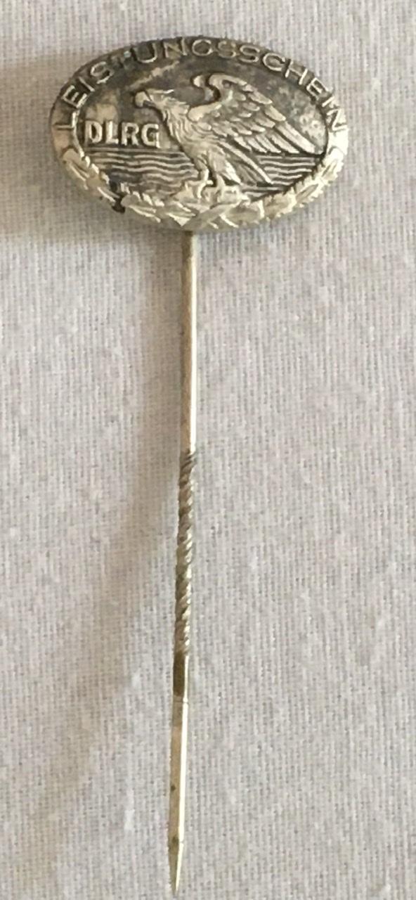 SILVER GERMAN DLRG STICKPIN