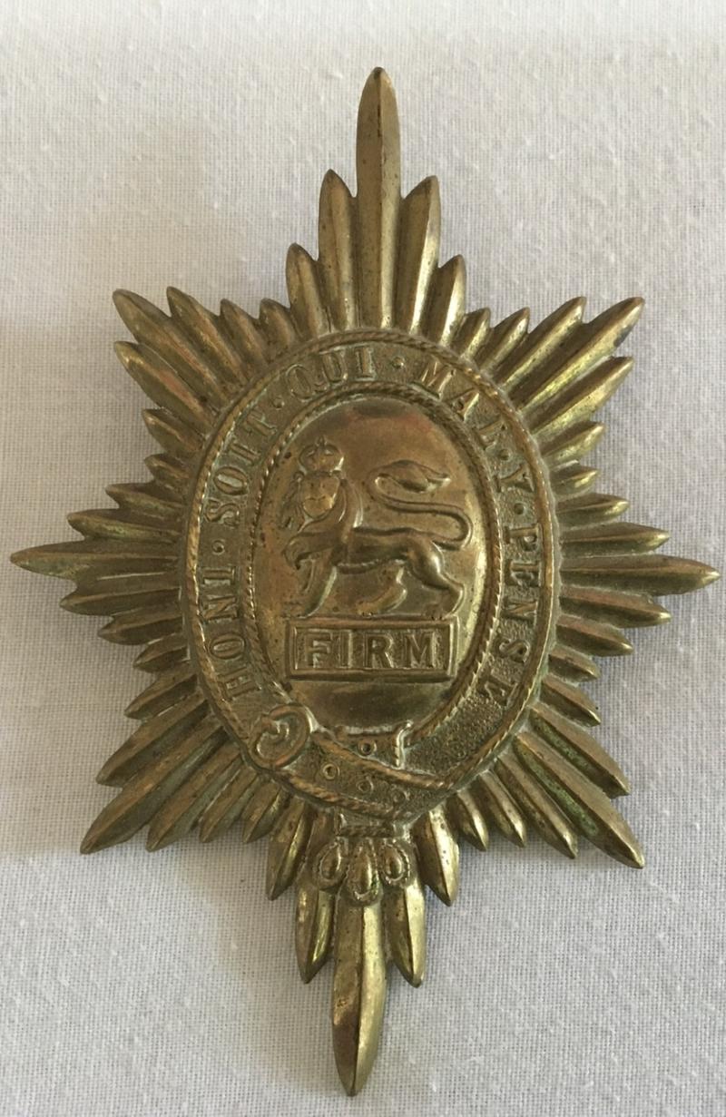 WORCESTERSHIRE REGIMENT VALISE BADGE