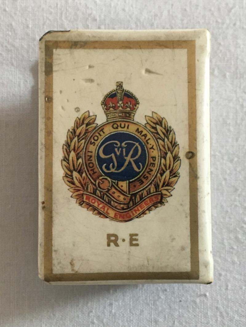 ROYAL ENGINEERS MATCHBOX COVER