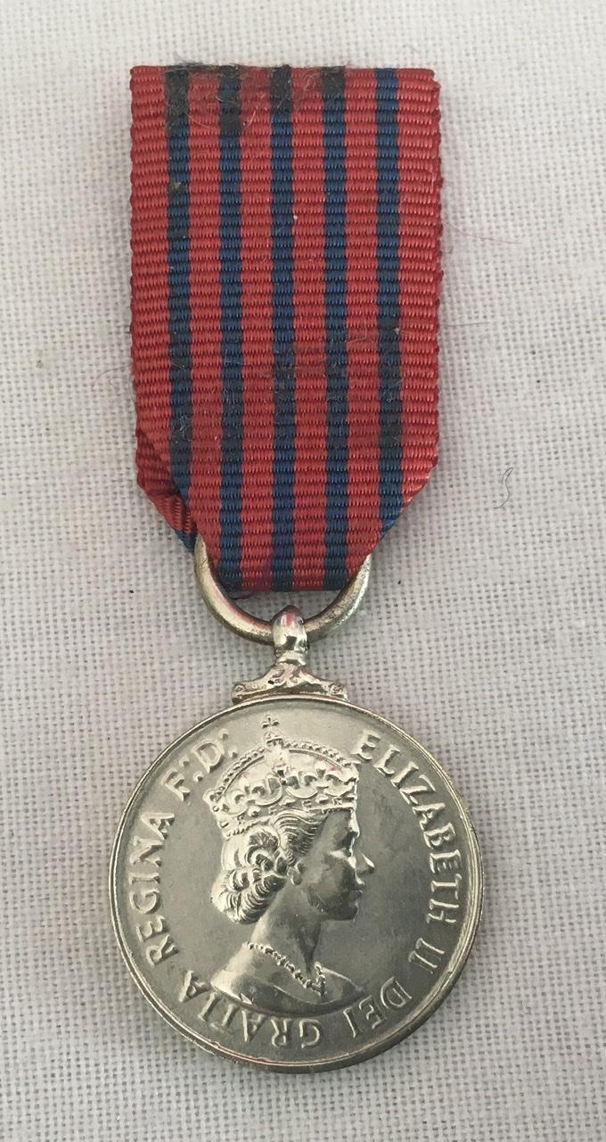 MINIATURE GEORGE MEDAL