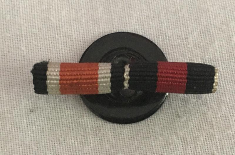 WW2 GERMAN BUTTON HOLE EK11 & SUDETENLAND