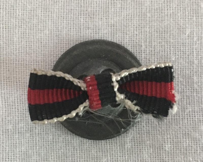 WW2 GERMAN BUTTON HOLE SUDETENLAND MEDAL