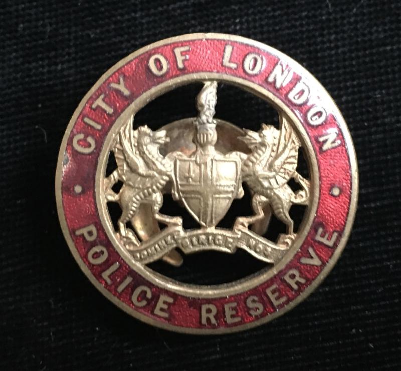 CITY OF LONDON POLICE RESERVES BADGE