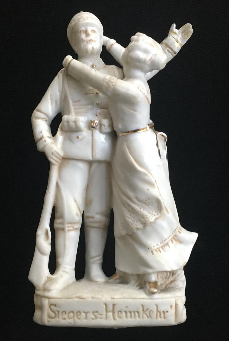 IMPERIAL GERMAN WW1 PATRIOTIC STATUE