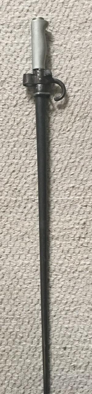 1st TYPE FRENCH 1886 LEBEL BAYONET & SCABBARD