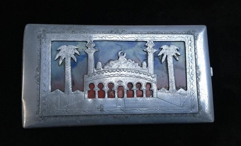 ALUMINIUM “POW” CIGARETTE CASE