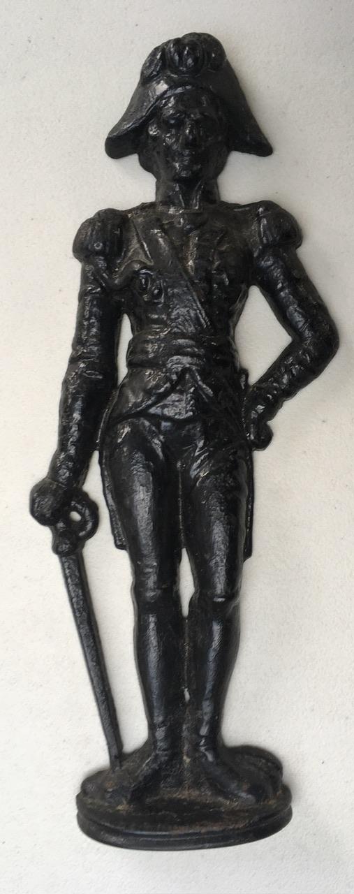 CAST IRON ADMIRAL LORD NELSON DOOR STOP