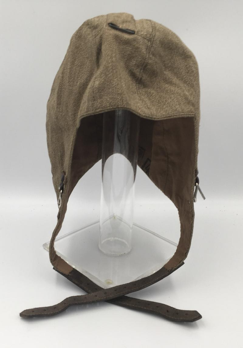 LUFTWAFFE SUMMER WEIGHT TAN FLYING HELMET