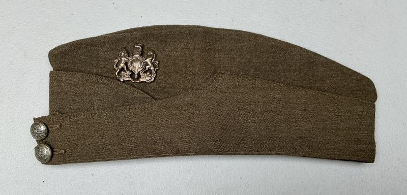 1939 DATED KHAKI FS CAP POLISH BUTTONS GS BADGE