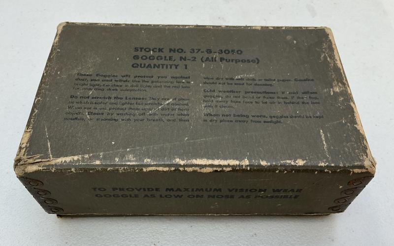 BOXED US N2 POLARISING GOGGLES & SPARE LENSES