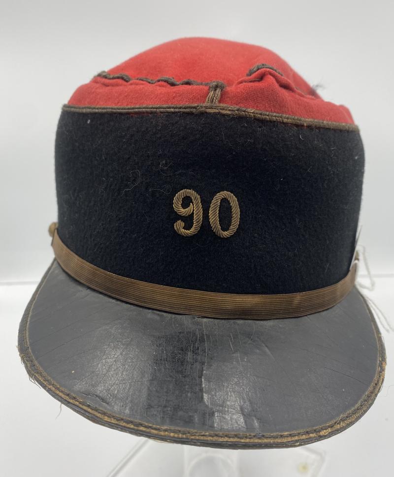 WWI FRENCH KEPI 90th REGIMENT