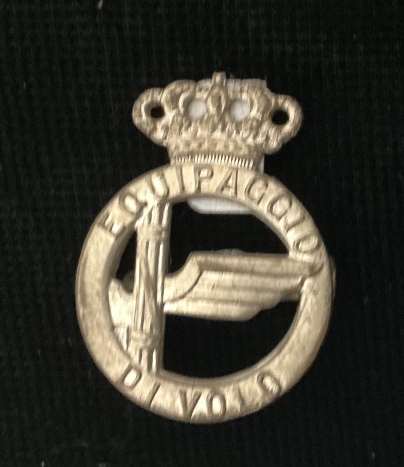 WW2 ROYAL ITALIAN AIRFORCE CREW MEMBERS BADGE