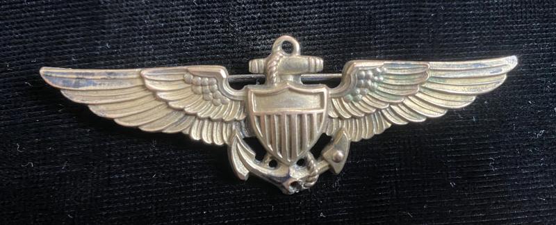 WW2 US NAVAL AVIATORS PILOTS WINGS