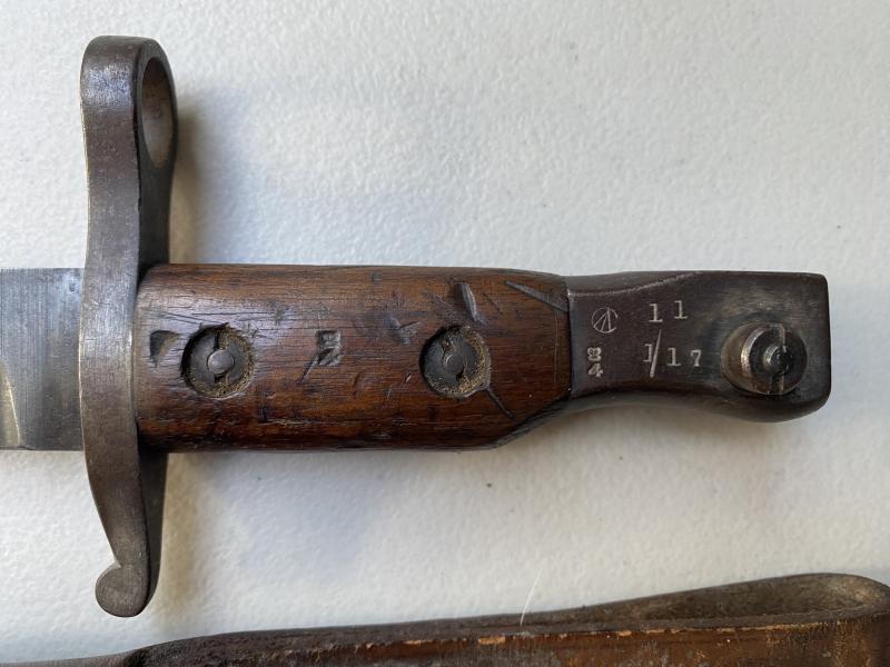 WW1 CANADIAN ROSS BAYONET 2nd PATTERN