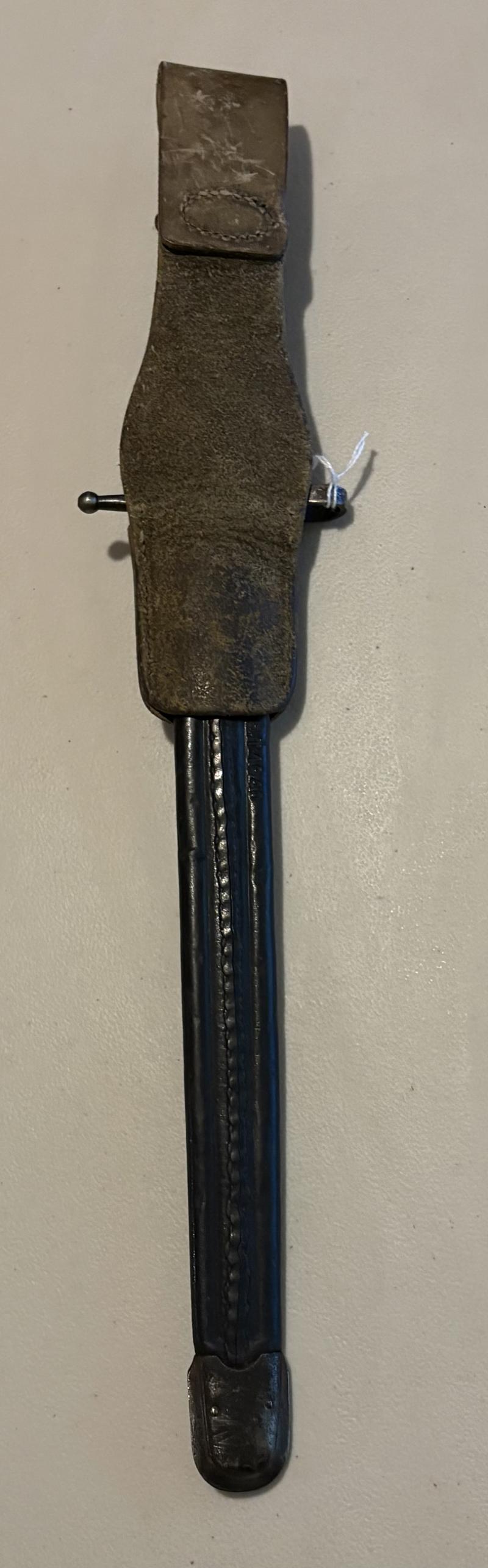 ITALIAN 1891 PATTERN BAYONET,SCABBARD & FROG
