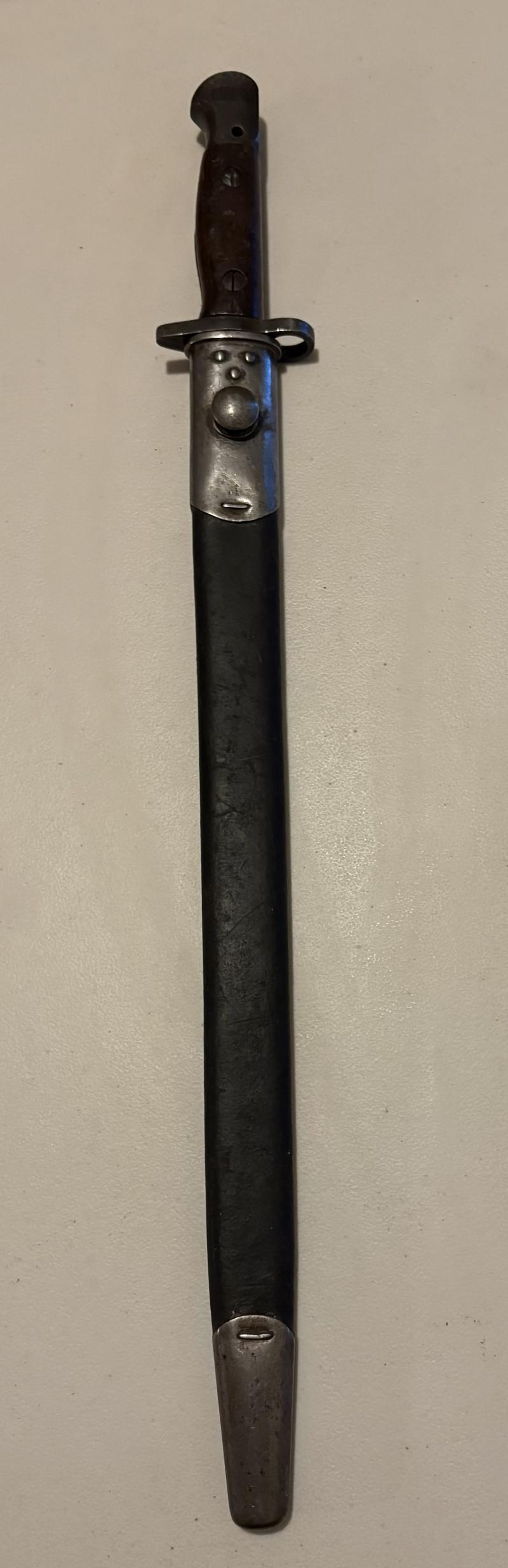 1918 DATED WILKINSON SMLE BAYONET