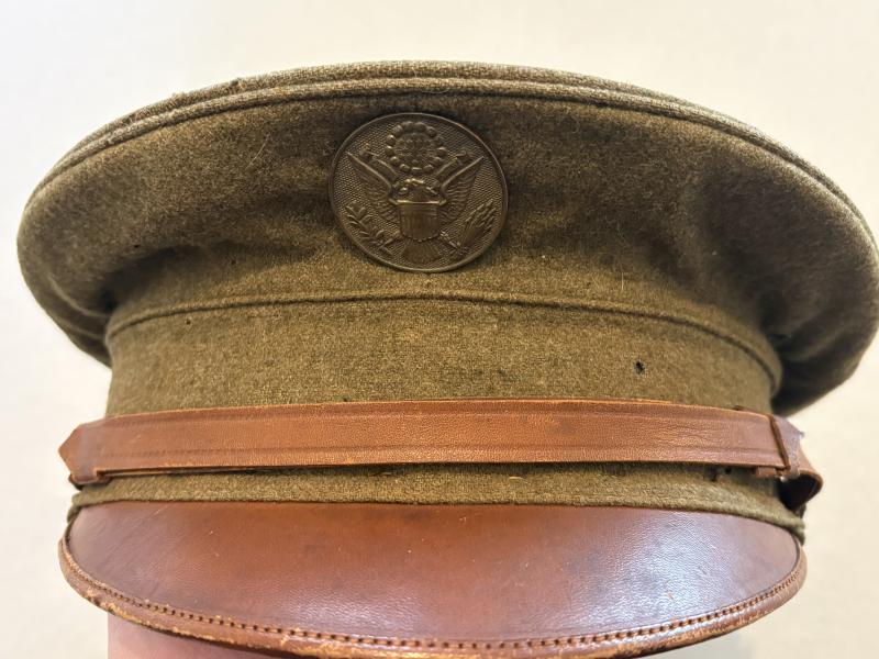 US M1912 ENLISTED MANS PEAKED CAP