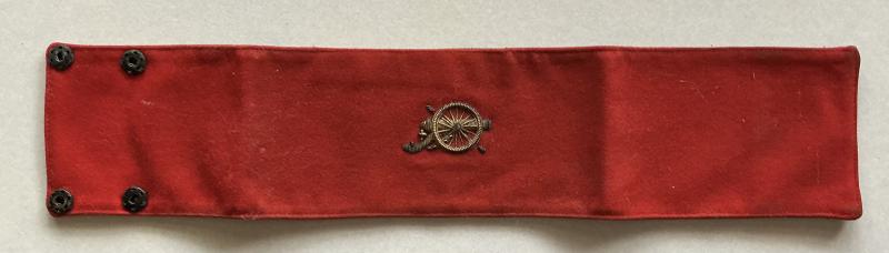 WW1 PERIOD ARTILLERY STAFF OFFICERS BRASSARD