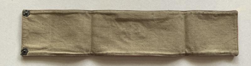WW1 PERIOD ARTILLERY STAFF OFFICERS BRASSARD