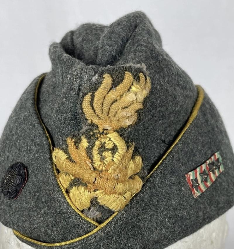 WW1 ITALIAN ARTILLERY VETERANS  SIDE CAP