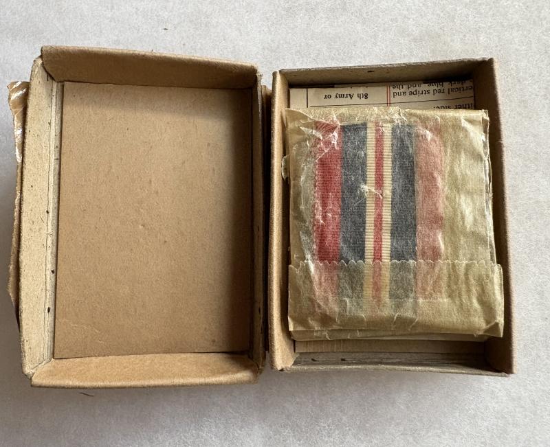 BOXED WW2 RAF OFFICERS MEDAL PAIR