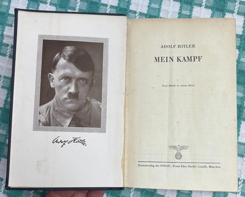 BLUE BOUND HARD BACK COPY MEIN KAMPF