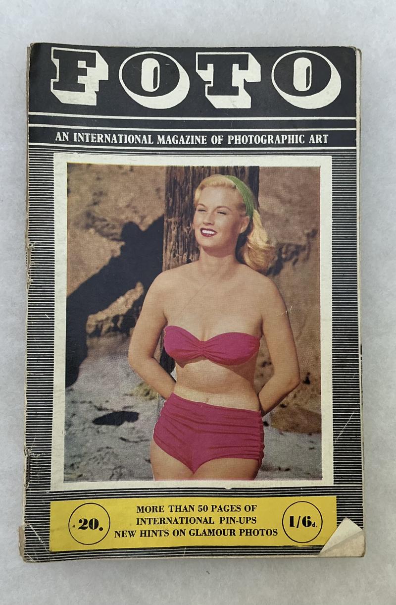1950’s  “FOTO”  PIN UP / GLAMOUR MAGAZINE