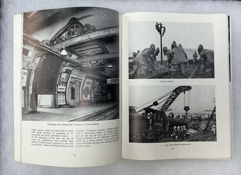 1945 PUBLICATION BRITISH RAILWAYS IN PEACE & WAR